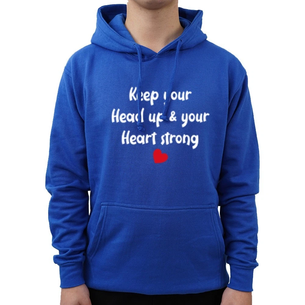 Funny Keep Your Head Up Amazing Novelty Tumblr Hoodie