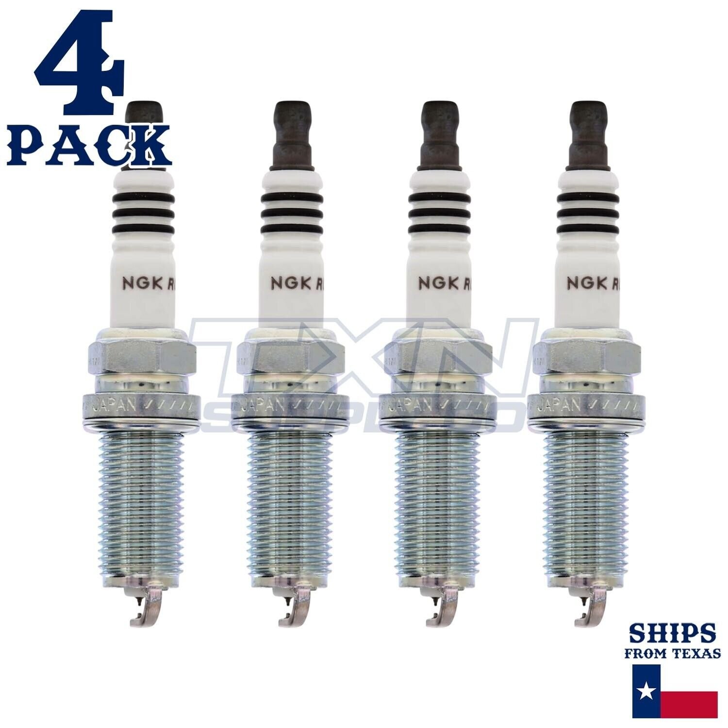 4 Pack NGK Ruthenium HX Spark Plugs 2002-2003 for Nissan Altima L4 2.5L