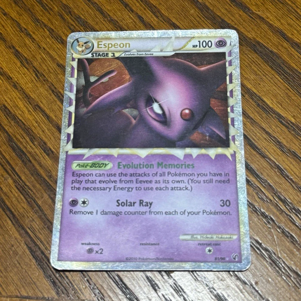 Holo Pokémon TCG Undaunted Individual Collectible Card Game Cards