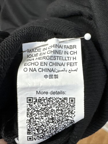 Romwe Men's Sweatshirt Black Punk Goth Graphic Print Lettering Large Skater - Picture 6 of 14