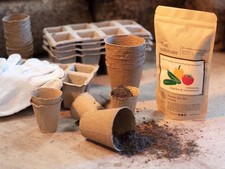 TOMATOES / PEAT SUBSTRATE / premium quality soil for seeding and planting