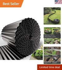 Durable 40FT x 8IN Galvanized Steel Edging for Beautiful Flower Beds & Paths