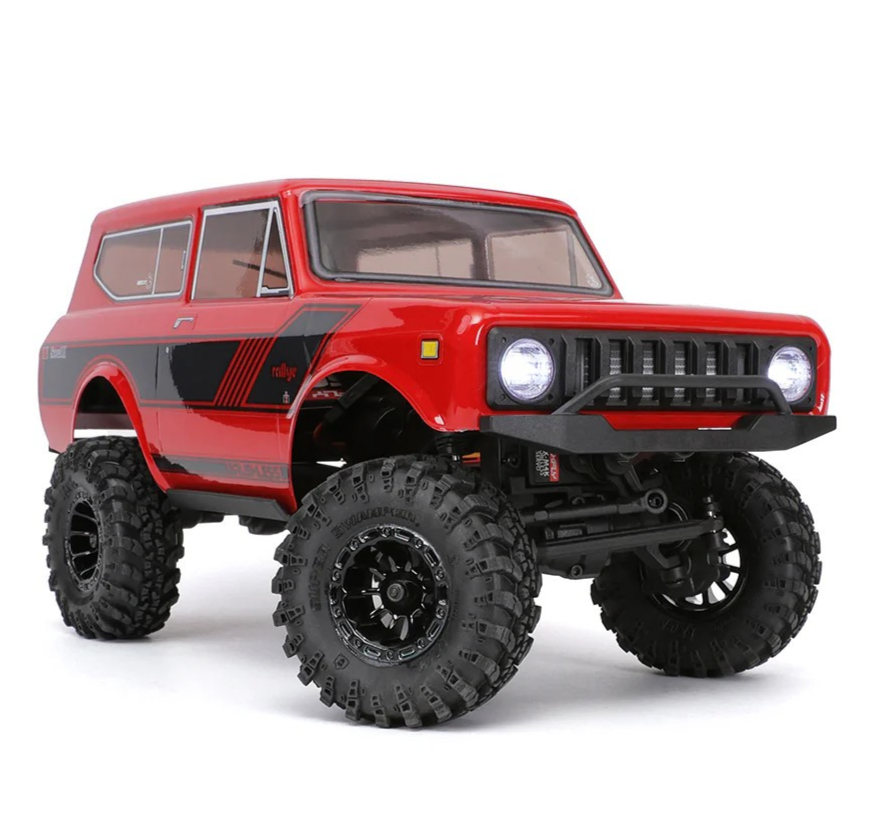 RC 1/18 Ascent-18 SCOUT II 4WD Rock Crawler BRUSHLESS -RTR- *RED