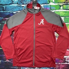 New with Defects: Small NCAA Alabama Crimson Tide Sideline Jacket Full Zip