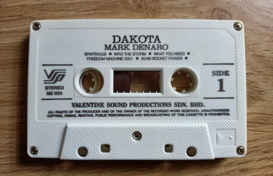 Mark Denaro : Dakota ( Cassette Tape ) - Image 4 of 4