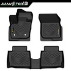 3D Floor Mats TPE All Weather Liners Fit For 2017-2020 Ford Fusion Lincoln MKZ