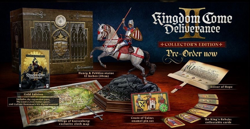 Kingdom Come Deliverance II 2 Collector's Edition  deutsch  Xbox Series X 