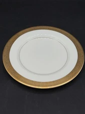 Fine Bone China Mikasa Harrow A1-129 7.5" Salad Sandwich Plate Gold Trim Elegant