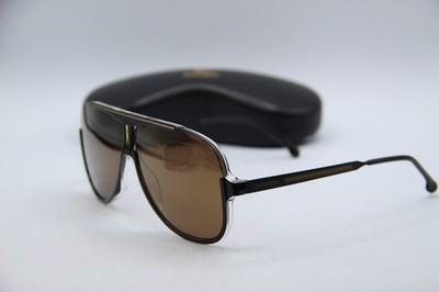 NEW CARRERA 1059/S R60YL BLACK GOLD POLARIZED AUTHENTIC SUNGLASSES 64-11