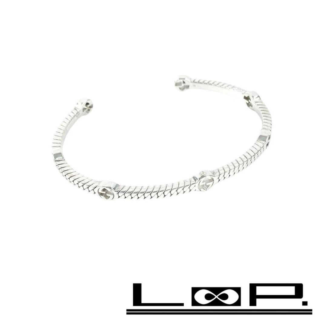 Gucci Accessorio Bracciale Uomo Incastro Logo GG SV925 #19 661529 ◇ Usato0