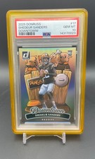 2025 Panini Donruss Shedeur Sanders Downtown #17 Psa 10 💎🔥🐾