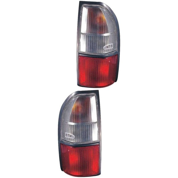 RüCkleuchten Heckleuchten Set Links & Rechts Rot FüR Toyota Land Cruiser 90 _J9_-image