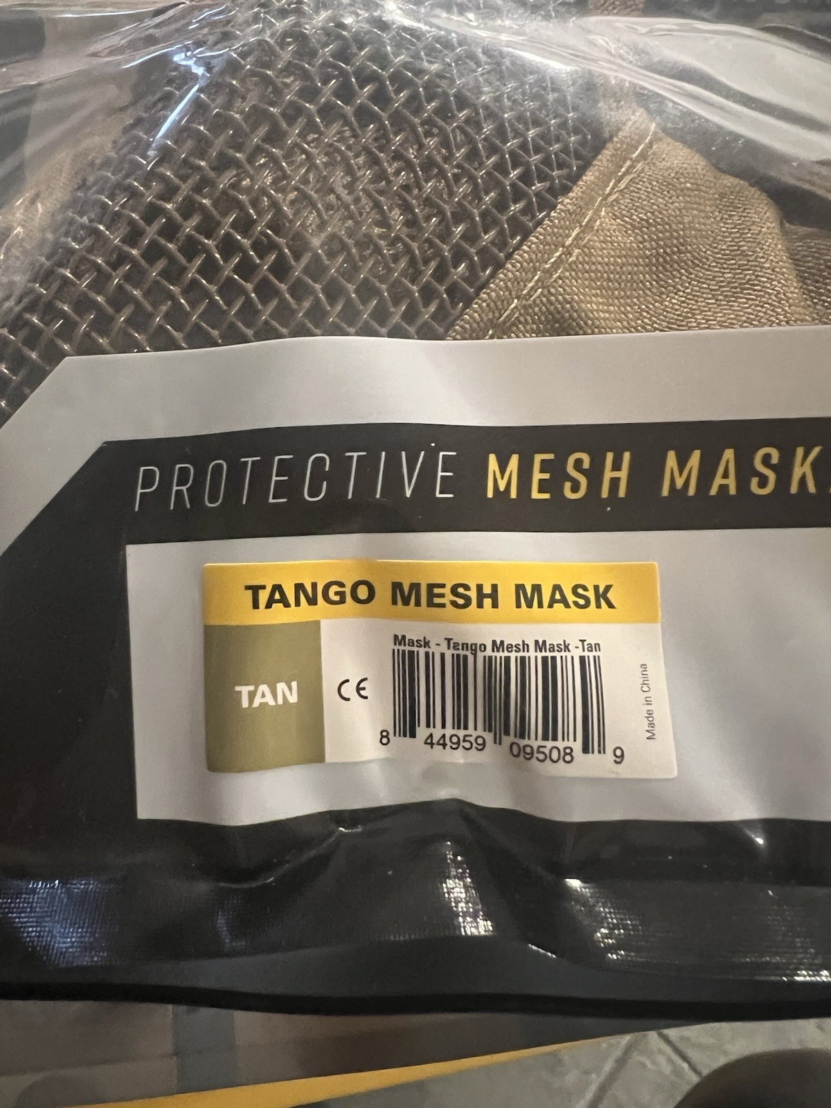 Valken Tango Mesh Mask Tan