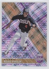 2019 Panini Elite Extra Edition Aspirations Purple 60/250 Beau Philip #60 1j6