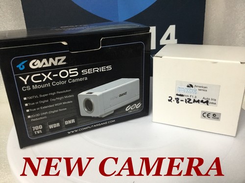 GANZ YCX-05 Series Security Color Camera W/ 2.8-12mm 700TVL True Day/Night NEW! - Picture 2 of 24