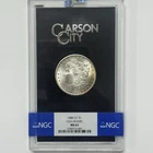1884-CC Morgan Silver Dollar GSA Hoard NGC MS 63 Carson City - Toned