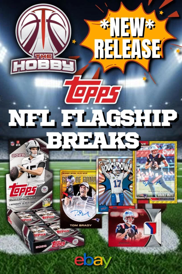 🏈2026 TOPPS FOOTBALL🏈 NFL FLAGSHIP BREAKS