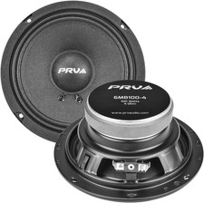 PRV AUDIO 6.5 Inch Car Speakers 200 Watts 4 Ohm, 6MB100-4 Factory Replacement Ca
