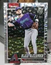 Blaze Alexander 2026 Topps Crackleboard Foil Super Box Exclusive 