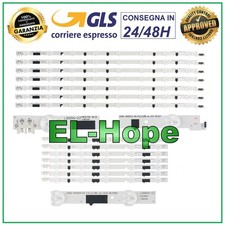 KIT 14 BARRE STRIP LED PER TV 40" SAMSUNG BN96-25304A / BN96-25305A / BN96-25520