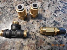 Rear Air Shock Fitting Kit A 14 Od Ptc Monroe - Bug - Ford - Mopar - Chevy Rear Air Shock Fitting Kit A 14 Od Ptc Monroe - Bug - Ford - Mopar - Chevy