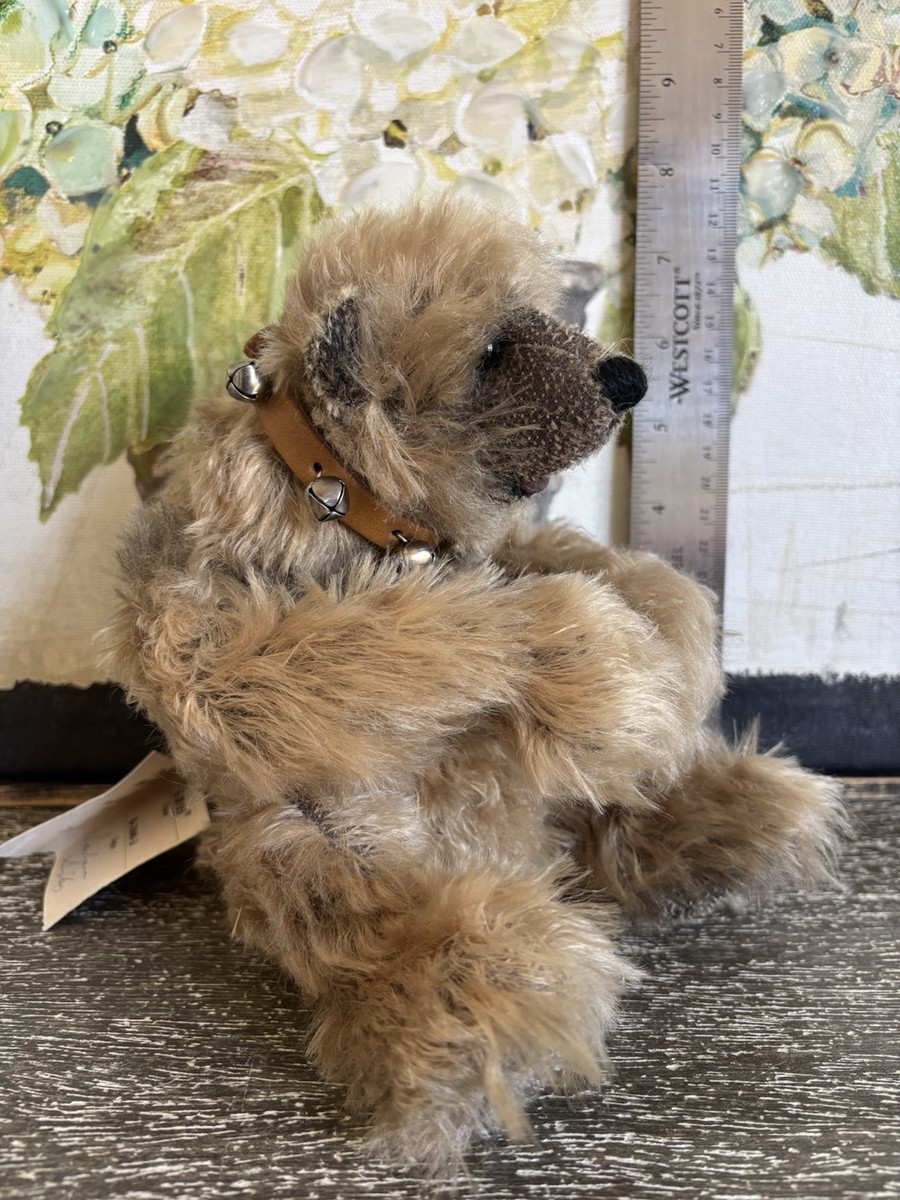 Zucker Mohair Teddy Bear By Barbara Sixby Glass Eyes Vintage “Amos