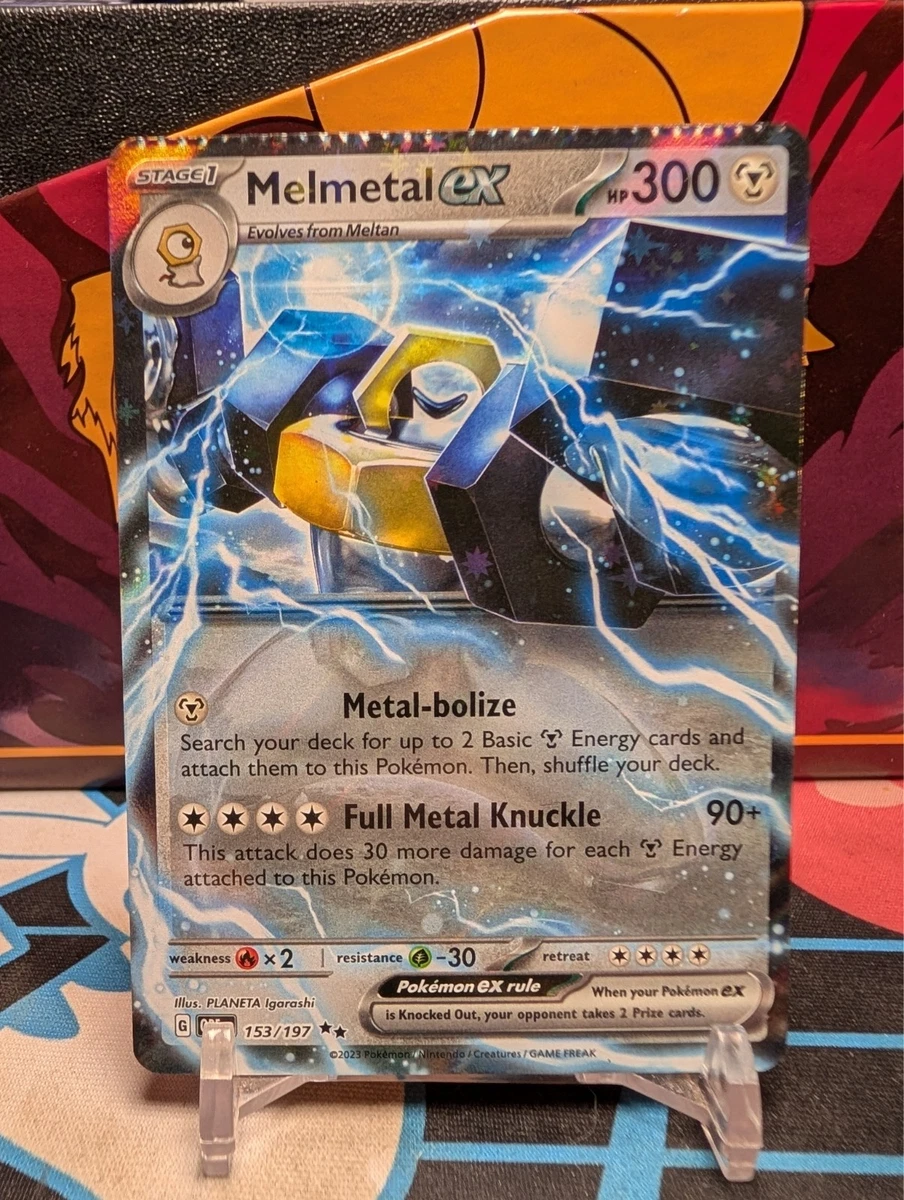 Melmetal ex 153/197 SV03: Obsidian Flames Holo for sale online | eBay