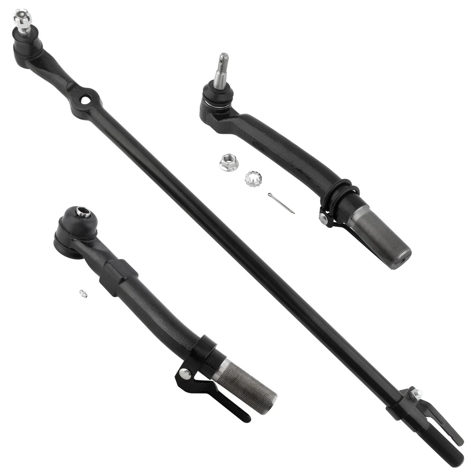 Drag Link and Outer Tie Rod Ends for 2005 - 2016 Ford F-250 F-350 Super Duty 4WD Foto 2 de 4
