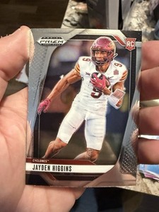 2025 Panini Prizm Draft Picks Football Jayden Higgins #40 CGC AUTH