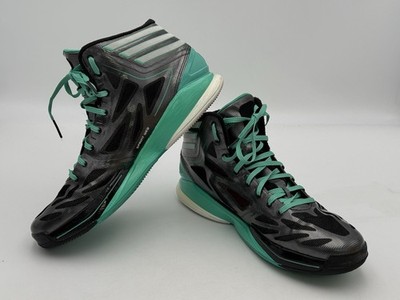 Adidas Mens adiZero Crazy Light 2 'Black Hyper Green' Men s Size 11.5 Basketball