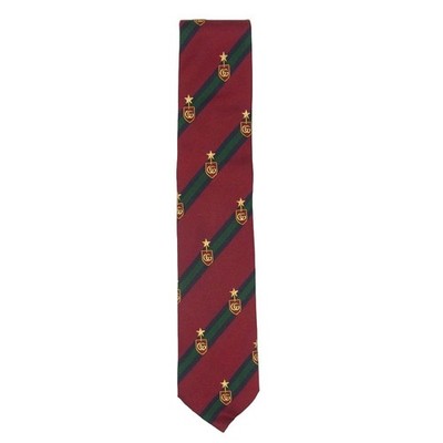 Gucci Star GG Emblem Burgundy Krawatte 58,3 in Gebraucht