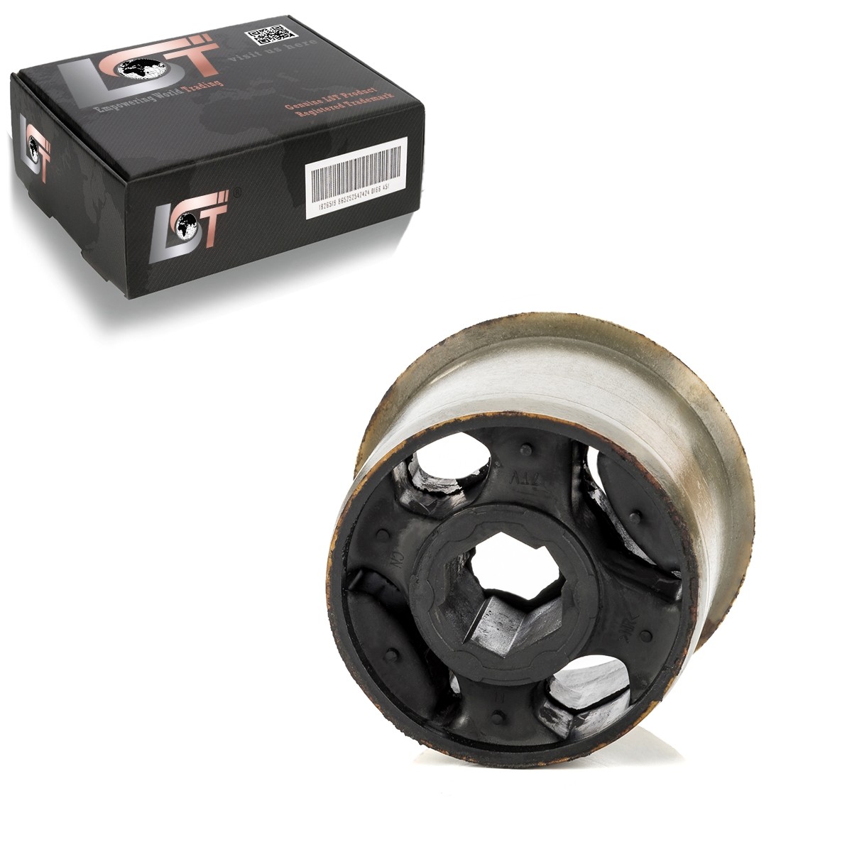 Control arm bearing bushing rubber mount reinforced front for SKODA ROOMSTER 5J
