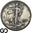 1943 Walking Liberty Half Dollar, AU++
