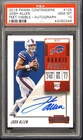 2018 PANINI CONTENDERS VARIATION-AUTO #105 JOSH ALLEN ROOKIE RC PSA 10