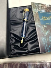 Montblanc Meisterstuck Edgar Allan Poe Writers LE FP with 18K M Nib-Mint