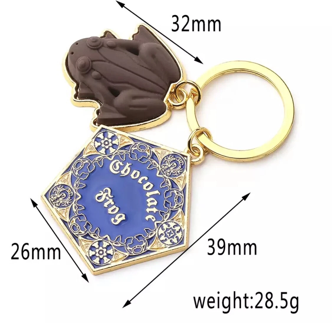Harry Potter Chocolate Frog Keyring. UK Seller eBay