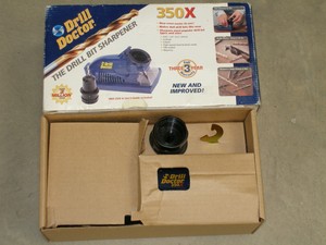 Drill Doctor 350X 3/32" to 1/2" POWER DRILL BIT SHARPENER 662949036795