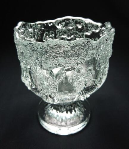 Kosta Boda Glass Rhapsody Bowl by Kjell Engman Scandinavian Retro - Afbeelding 1 van 4