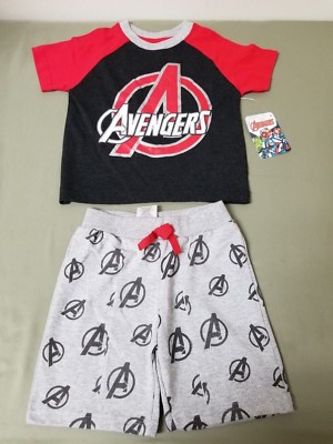 new marvel avengers kids 2 pc. set. size 2T