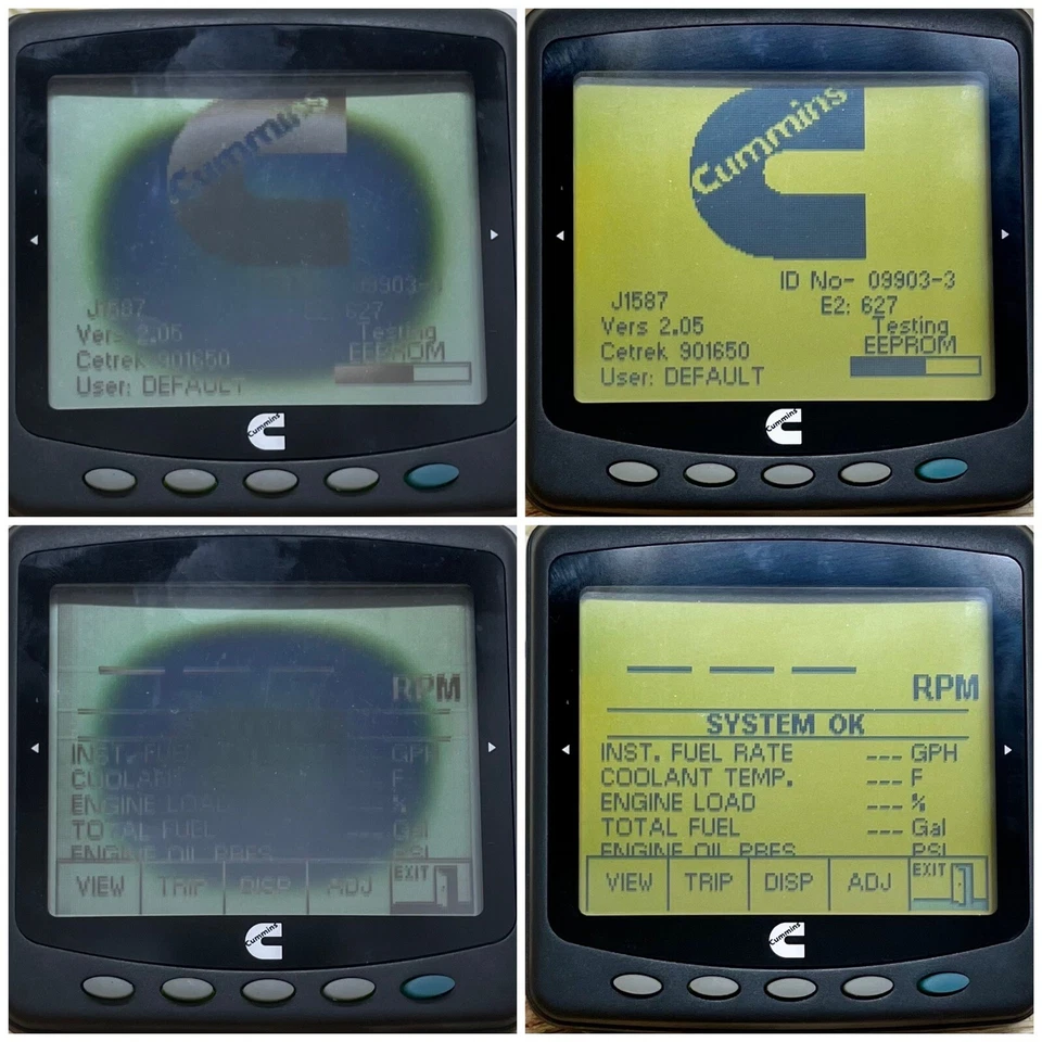 Дисплей дизельного двигателя Cummins Marine ED-X СЕРВИС ПО РЕМОНТУ ДАТЧИКОВ - Изображение 3 из 4