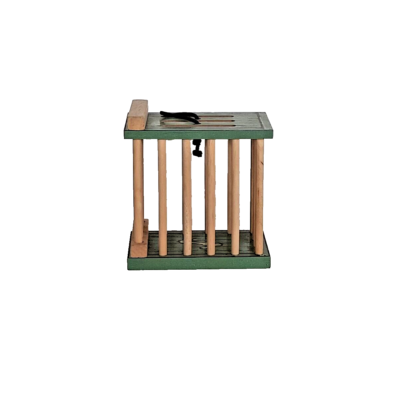 Figurine Papo TV350 – Cage Des Prisonniers Moyen-Âge – Neuve Sous Blister