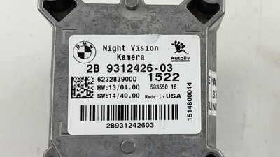 12-19 BMW M6 NIGHT VISION CAMERA MODULE W/ CAMERA PAIR 6820694 