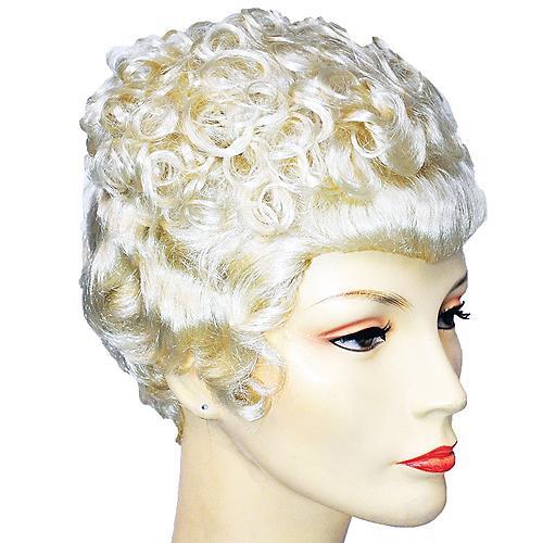 Fingerwave Curly Lt Blonde - Picture 1 of 1