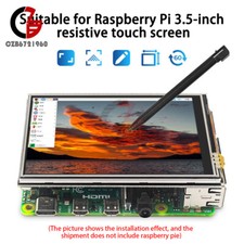 3.5" TFT Touch Screen SPI LCD Display with Fan For Raspberry Pi 4B/3B /ZeroW USA