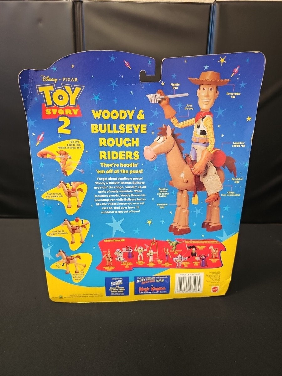 Toy Story 2 Movie Woody Bullseye Rough Riders Pack Action Figure