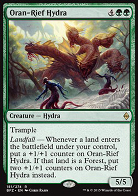 MTG ORAN-RIEF HYDRA EXC - HYDRA DI ORAN-RIEF - BFZ - MAGIC