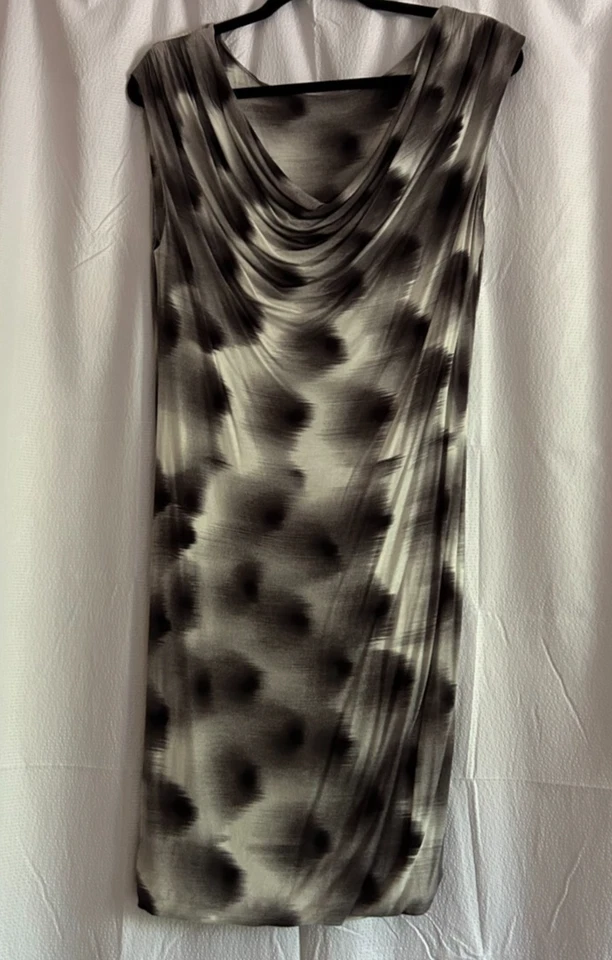 Vestido elástico Anthro/Leifsdottir Stage Lights drapeado trasero, talla M, nuevo sin etiquetas Foto 4 de 4