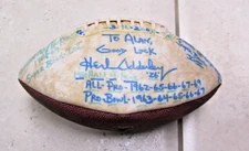 2005 Herb Adderley HOF Cornerback Autograph Signed Green Bay Packers Football