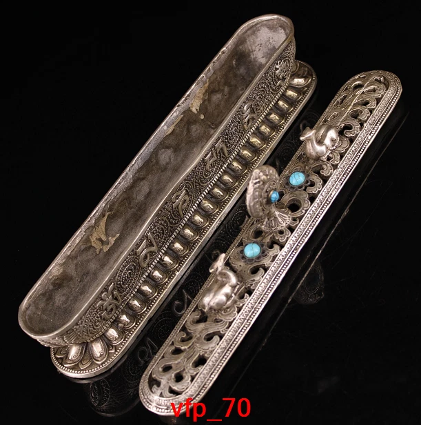 Hide Teach latón plata conjunto piedras preciosas quemador de incienso Foto 3 de 4