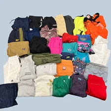 Vintage 80s 90s Adult Pants & Shorts Distressed Wholesale Bulk Lot 33 pcs